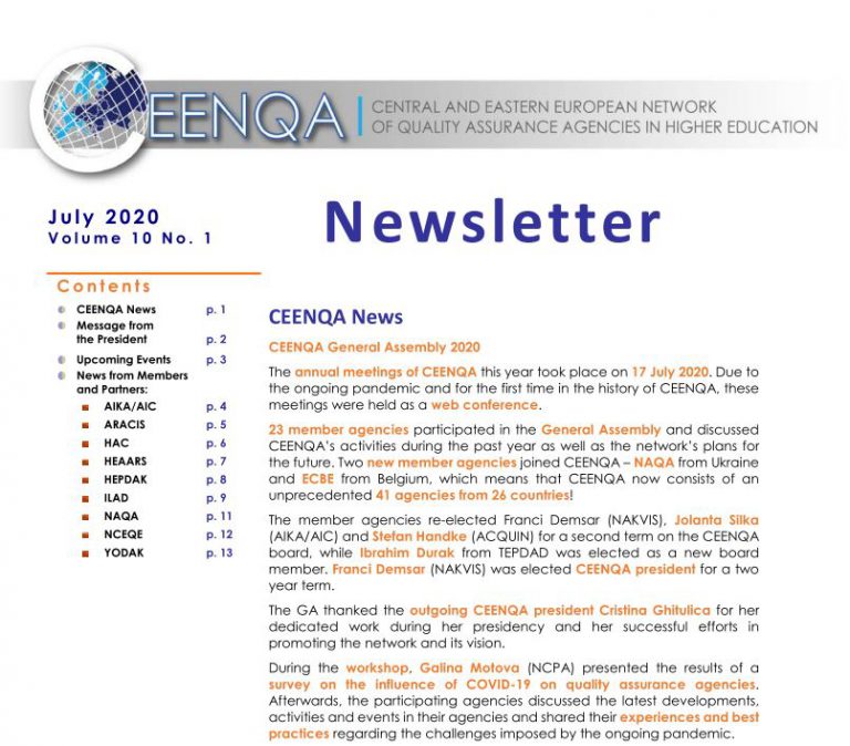 CEENQA NL 7 naslovnica