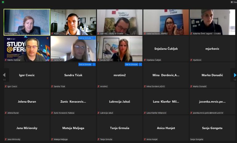 5.9.1. 4.d Fotografija radionica za internacionalizaciju Online 07.10.2021 1